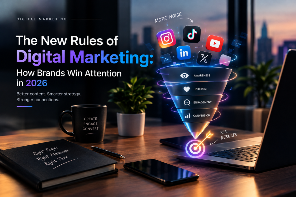 The New Rules of Digital Marketing: How Brands Win Attention in 2026 the new rules of digital marketing
